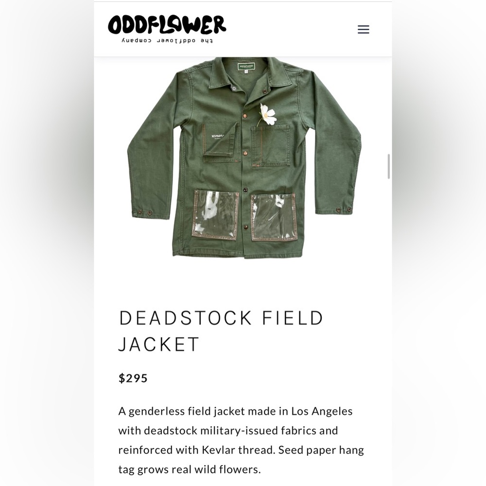 Oddflower Deadstock Field Jacket - image 7